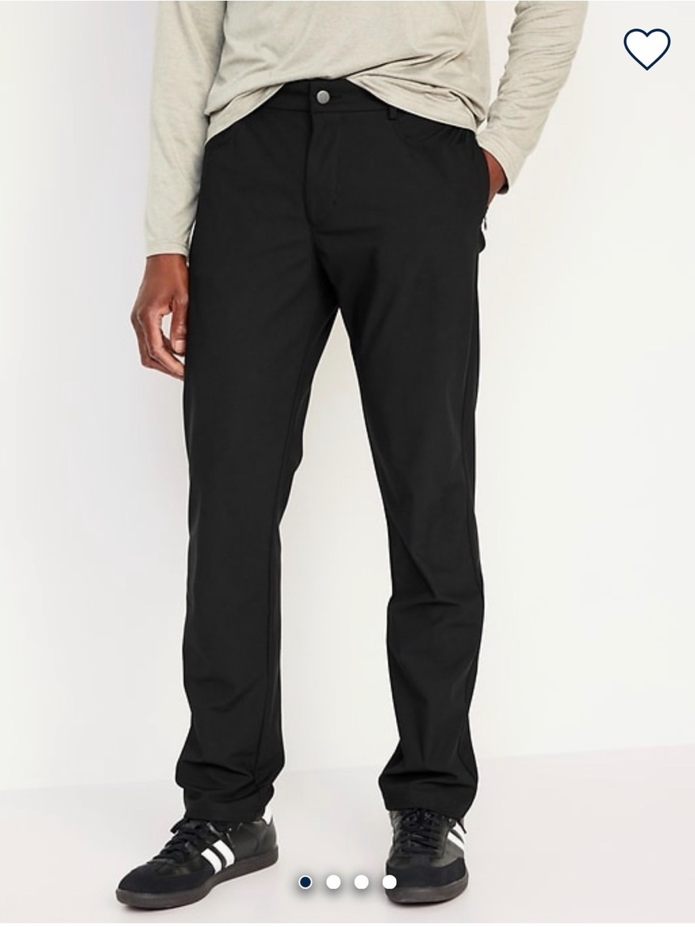 Old Navy Black Men's Chino Pants - Straight Fit